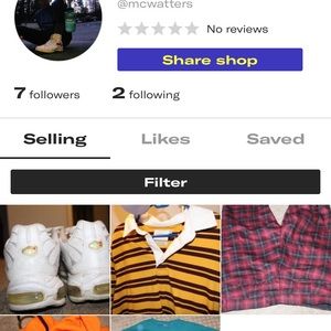 Add me on depop